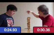 Szybka partia w grę Jenga