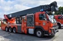 Jedyny taki wóz w Europie służy strażakom w Policach