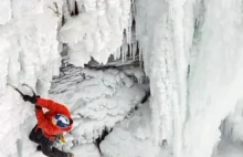 Spektakularna wspinaczka Kanadyjczyka. Will Gadd zdobył Niagarę zimą