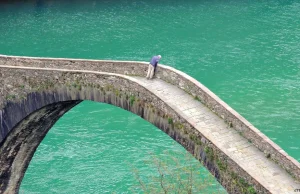 Diabelski most w Toskanii, Ponte della Maddalena. Borgo a Mozzano