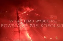 Kibice Lecha Poznań uczcili rocznicę wybuchu Powstania Wielkopolskiego [+VIDEO]