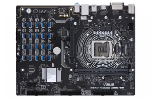 Asus Announces Crypto Mining Motherboard With Support for 20 GPUs