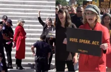 Jane Fonda zatrzymana podczas protestu klimatycznego w Waszyngtonie
