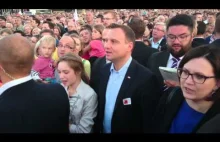 Prezydent Andrzej Duda śpiewa o Chłopakach z AK