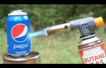 Pepsi kontra palnik gazowy
