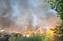 Ogromny pożar wysypiska śmieci w Ostrowie Wielkopolskim (foto)(video) - -...