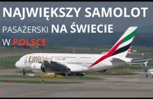 Lądowanie Airbus'a A380 w Warszawie [LIVE 10.02.2017