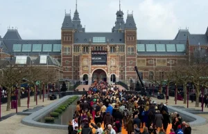 Huczne otwarcie Rijksmuseum po remoncie