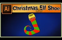 Christmas elf shoe - Great Adobe Illustrator tutorial