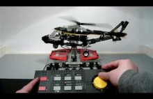 Sterowany helikopter z LEGO Technic