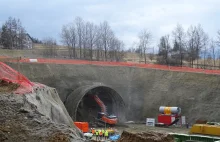 Rozpoczęły się prace nad tunelem nowej zakopianki