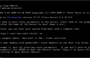 Szanowni Państwo dnia 17 lipca Slackware Linux skończył 23 lata...