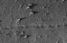 Dziwny ślad na powierzchni Marsa