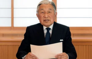 Japonia. Abdykacja cesarza Akihito. To pierwszy taki przypadek od 200 lat