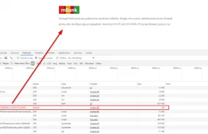 Afera: zablokowanie skryptu szpiegującego = brak dostępu do mBanku