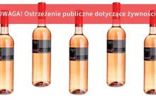 Alkohol wycofany z popularnego dyskontu. Ostrzeżenie sanepidu