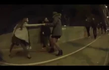Imigranci w Paryżu - awantura o flagę, zaczepianie dziewczyn, bezradna policja.