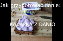 Przepis na danie: Kanapka z danio