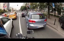 Obserwacje drogowe #1 - Czyli jazda motocyklem po Warszawie