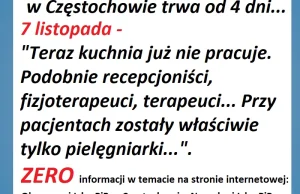 Zaostrza się strajk w częstochowskim DPS