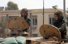 Syryjskie czołgistki bronią Damaszku przed rebeliantami