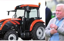 Lech Wałęsa promuje traktory URSUS w Afryce
