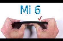 Test wytrzymałościowy Xiaomi Mi6