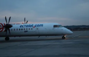 Awaryjne lądowanie samolotu w Poznaniu. Pilot zgłosił usterkę silnika