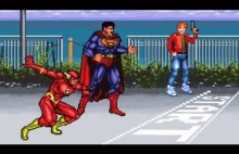Superman wyjaśnia relacje przechodnią Flashu
