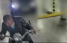 Mężczyzna ukradł skuter z podziemnego parkingu Galerii Katowickiej.
