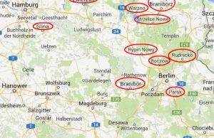 "Polskie" miasta w Niemczech: Komorów Zły, Rypin Nowy, Sośnica...