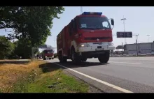 44 wozy strażackie jadą przez Szwecję by pomóc gasić pozary