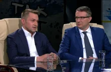 Przemysław Wipler vs. Piotr Guział w TVN24
