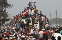 Najbardziej przeludniony pociąg kiedykolwiek widziałeś Bangladesh Railway