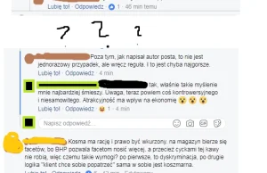 Jeżeli szukam kobiety za bar, a zgłosi się facet, to czy mam prawo mu odmówić?