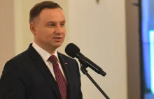 Andrzej Duda o zachowaniu posłów PO. "Mowa kłamstwa, która uderza w Polskę"