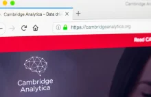 Cambridge Analytica ogłasza bankructwo