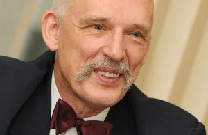 Janusz Korwin-Mikke uderzył Michała Boniego