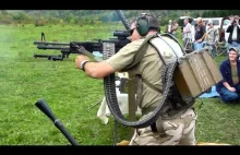 Backpack fed M60E4 Mk 43