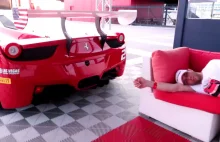 Ferrari 458 GT w roli budzika… (Video