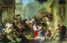 Zdobycie i splądrowanie Rzymu przez Wandalów w 455 roku n.e.