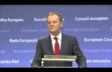 Donald Tusk publicznie żąda zniszczenia Unii Europejskiej!!!