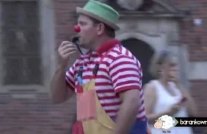 Mega-pozytywny klaun we Wrocławiu