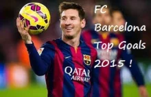 FC Barcelona Top Goals 2015 !