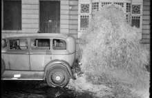 Wypadki samochodowe w Bostonie w latach 30-tych