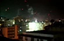 Sylwester w Syrii - nietypowy pokaz fajerwerków.