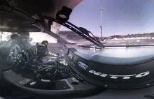 Drift na torze - kamera 360° z miejsca pasażera