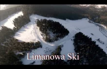 Limanowa Ski - Łysa Góra - Mordarka - stok z drona