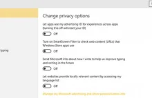 Microsoft potwierdza: nie można wyłączyć funkcji szpiegujących w Windows 10
