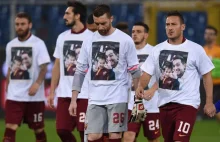 Wyraz szacunku klubu AS Roma w hołdzie dla ojca i syna, którzy zginęli po meczu.